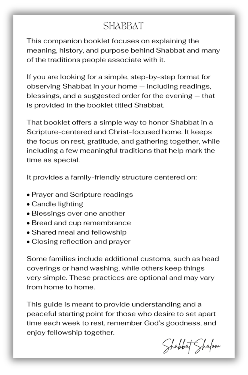 Shabbat Explained: Understanding the Meaning, History & Traditions of Shabbat (Messianic Perspective) - Image 3